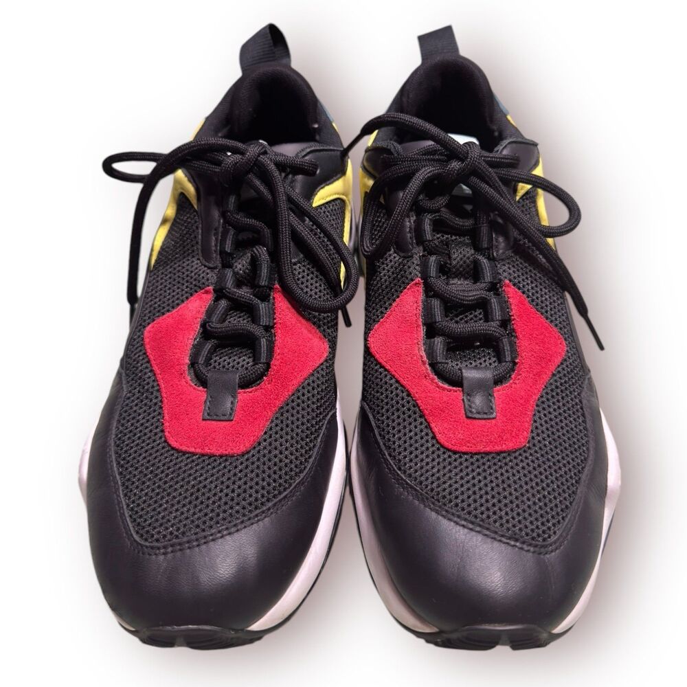 Puma Thunder Spectra Black Shoes Y2K‎ Sneakers Size 9 - Picture 2 of 7